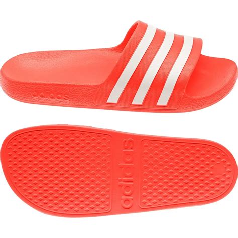 adidas slippers rood wit blauw|Adidas adilette slippers.